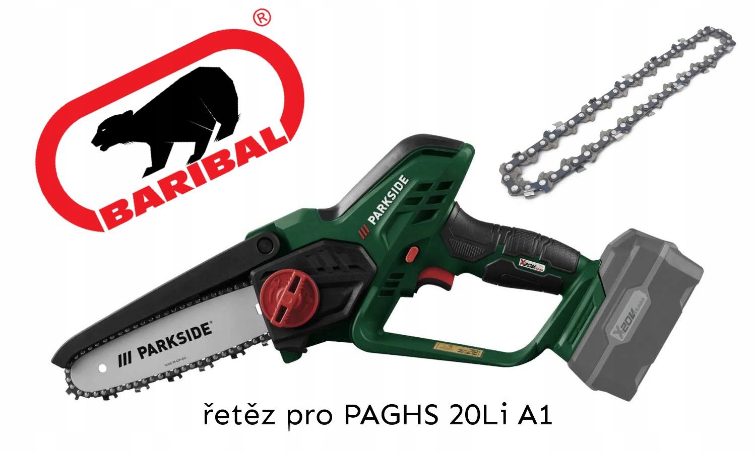 Pilový řetěz pro Parkside PAGHS 20-Li A1 šířka 1,1mm